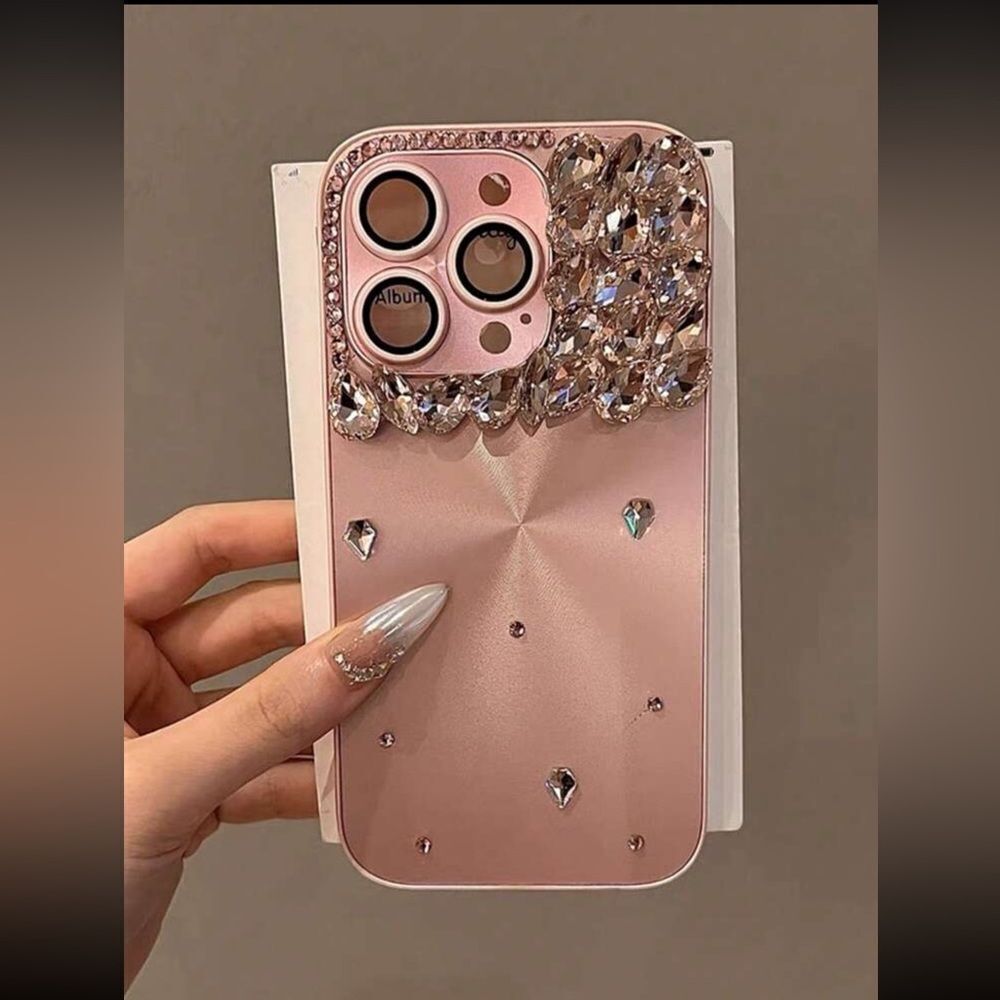 Luxe Pink Diamond iPhone 16 Pro Max Case